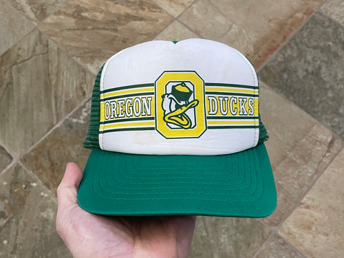 Vintage Oregon Ducks Trucker Snapback College Hat