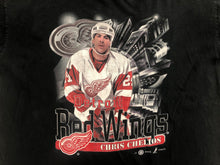 Load image into Gallery viewer, Vintage Detroit Red Wings Chris Chelios Hockey Tshirt, Size XXL