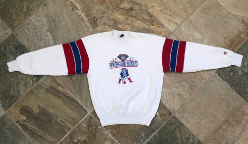 Vintage New England Patriots Legends Football Sweatshirt, Size Large