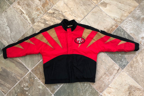 Vintage San Francisco 49ers Apex One Parka Football Jacket, Size Large