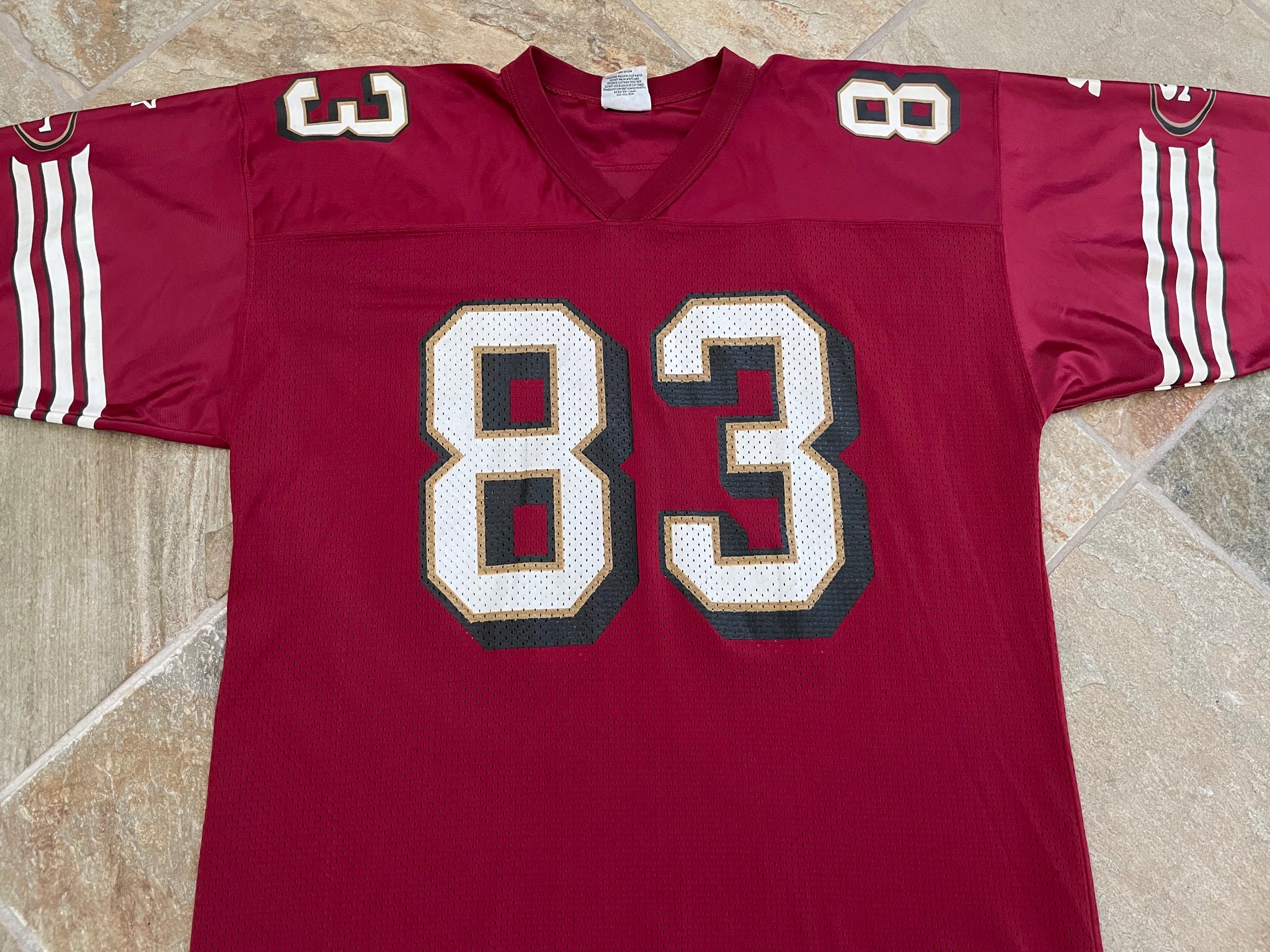 Vintage San Francisco 49ers Jerry Rice Starter Football Jersey, Size 5 –  Stuck In The 90s Sports