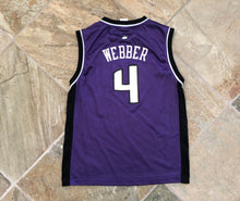 Load image into Gallery viewer, Vintage Sacramento Kings Chris Webber Reebok Basketball Jersey, Size Youth Large, 14-16
