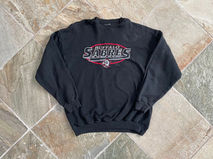 Vintage Buffalo Sabres Goat Head Logo 7 Hockey Sweatshirt, Size XL