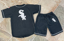 Load image into Gallery viewer, Vintage Chicago White Sox Starter Pin Stripe Shorts and Baseball Jersey, Size Medium