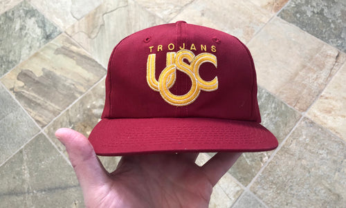 Vintage USC Trojans Sports Specialties Script Snapback College Hat