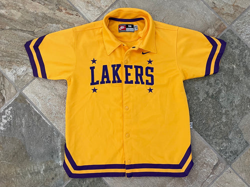 Los Angeles Lakers Nike Warmup Basketball Jacket, Size Youth Medium, 10-12