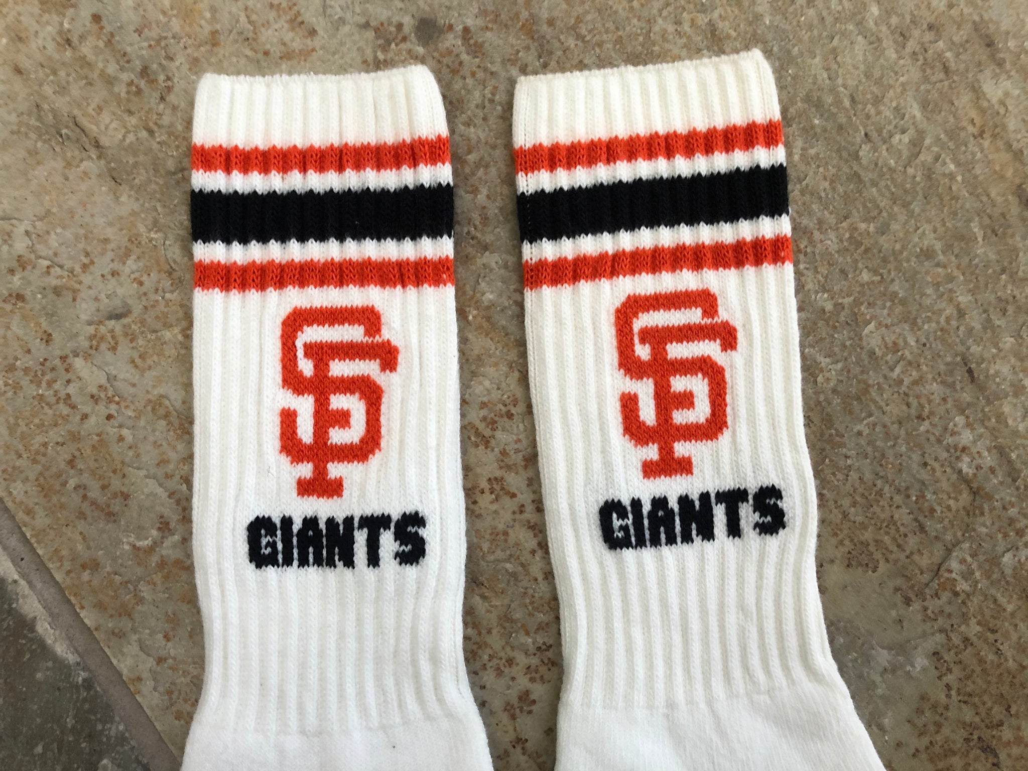 Vintage San Francisco Giants Baseball Tube Socks ### – Stuck In