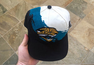 Vintage Jacksonville Jaguars Logo Athletic Splash Snapback Football Hat