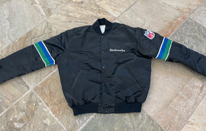 Vintage Seattle Seahawks Starter Satin Football Jacket, Size XL