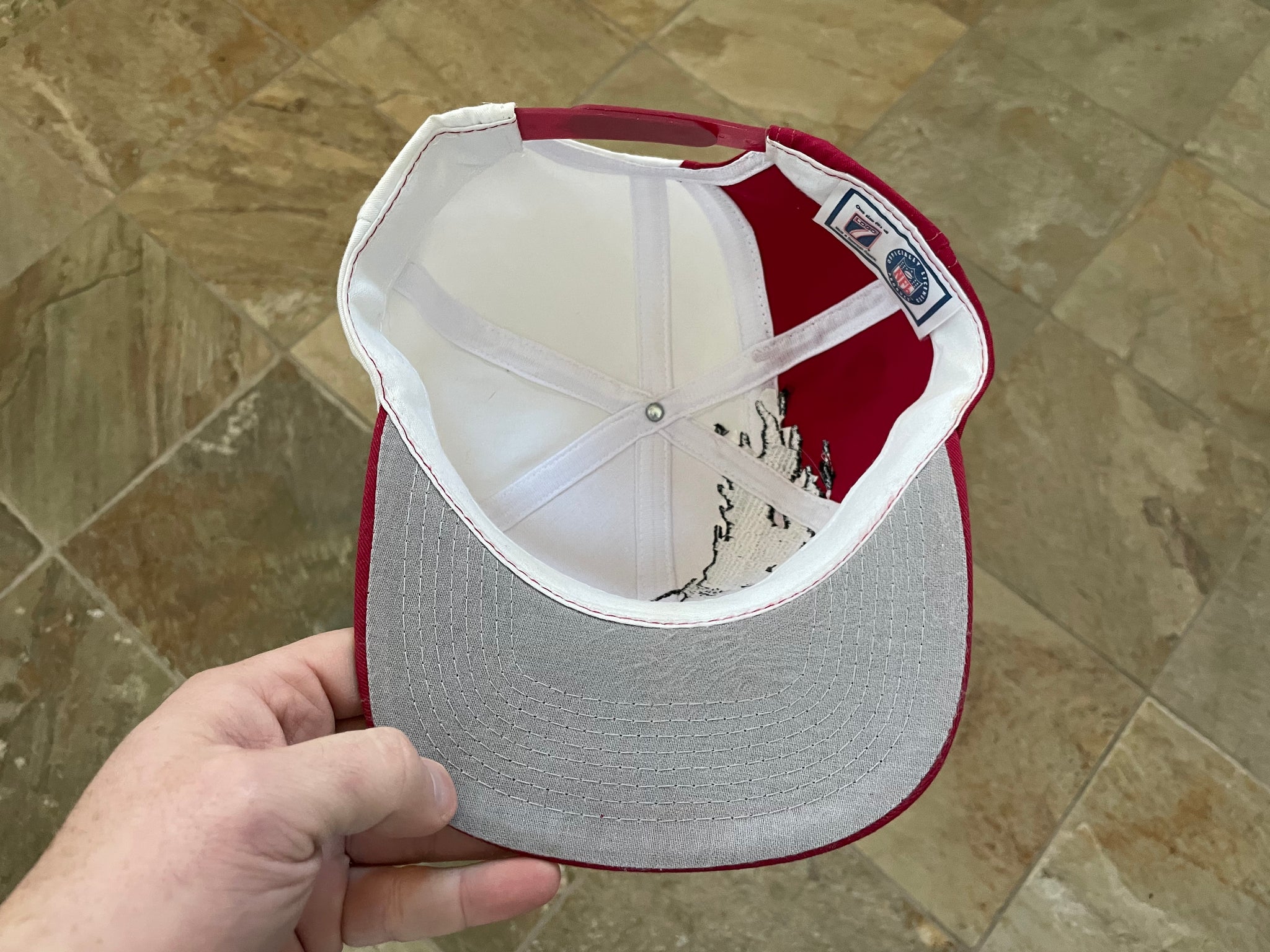 SAN FRANCISCO 49ERS Logo7 1997 Logo Snapback Script Hat Cap 