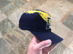 Vintage Indiana Pacers Logo Athletic Splash Snapback Basketball Hat