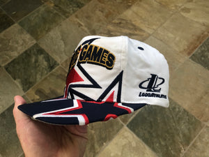 Vintage USA 1996 Atlanta Olympics Logo Athletic Snapback Hat ***