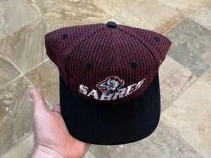 Vintage Buffalo Sabres Logo Athletic Strapback Snapback Hockey Hat