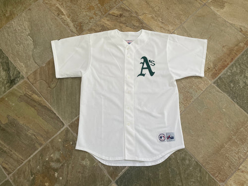 Vintage Oakland Athletics Majestic Baseball Jersey, Size Large