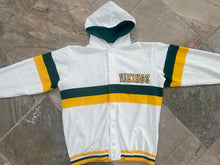 Load image into Gallery viewer, Vintage Cleveland State Vikings Sand Knit Game Worn Basketball Warm Up College Jacket, Size 44