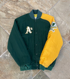 Vintage Oakland Athletics Starter Parka Baseball Jacket, Size Youth Medium, 10-12