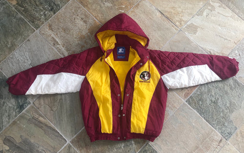 Vintage Florida State Seminoles Starter Parka College Jacket, Size Large