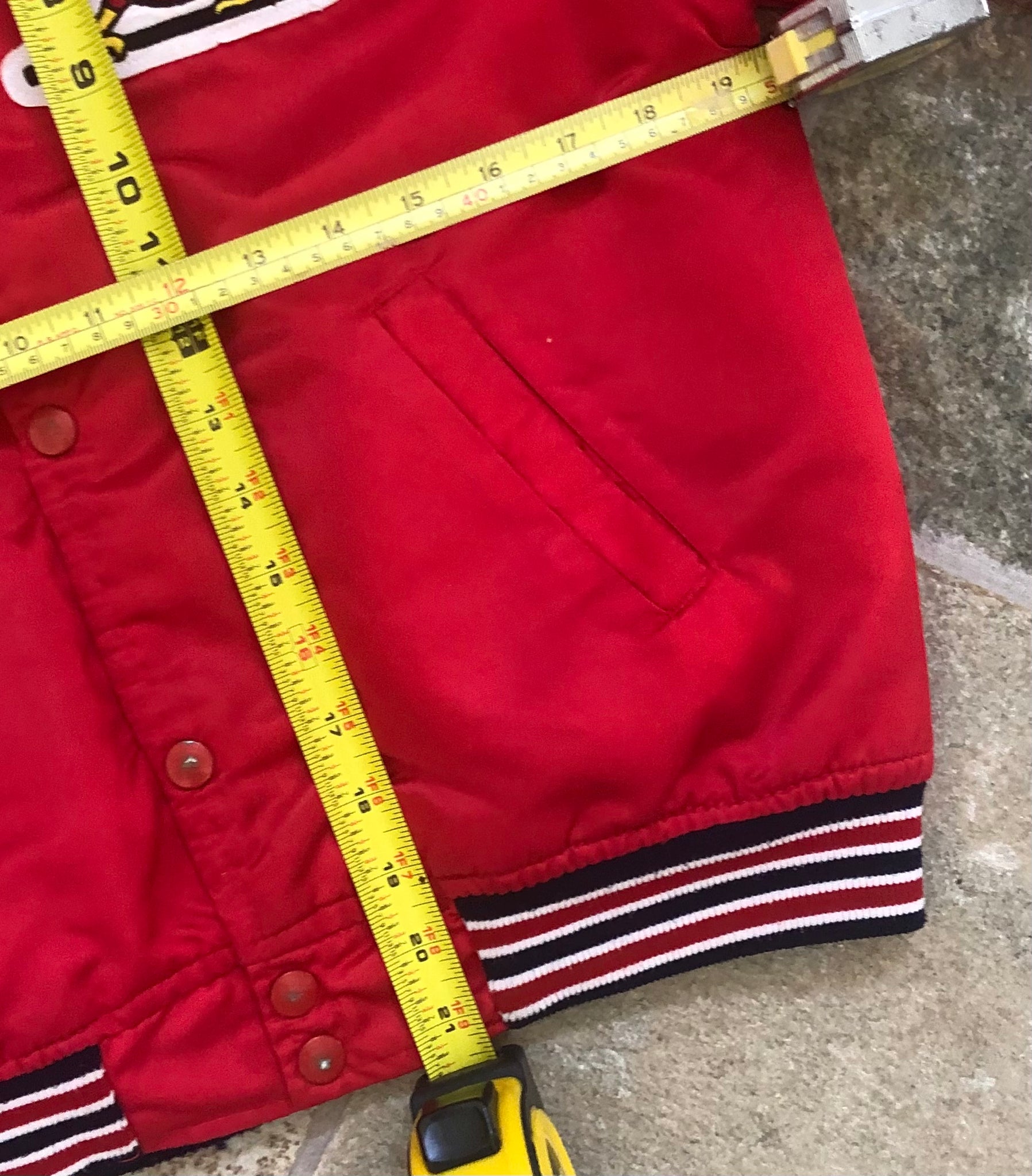 Vintage St. Louis Cardinals Starter Satin Baseball Jacket, Size