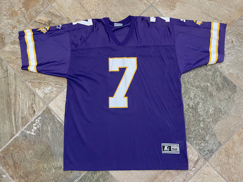 Vintage Minnesota Vikings Randall Cunningham Starter Football Jersey, Size 52, XL