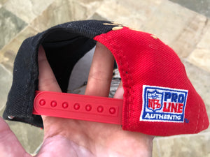 Vintage San Francisco 49ers Logo Athletic Splash Snapback Football Hat