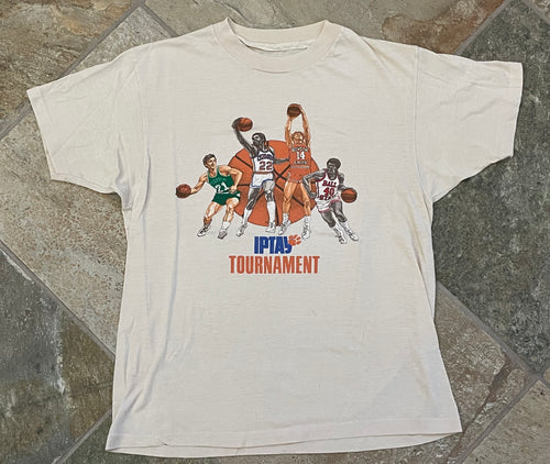 Vintage Clemson Tigers IPTAY Tournament Basketball College Tshirt, Size