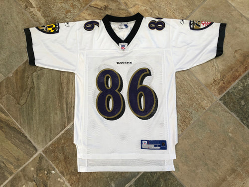 Vintage Baltimore Ravens Todd Heap Reebok Football Jersey, Size Small