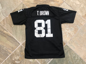 Oakland Raiders Tim Brown Vintage Collection Reebok Football Jersey, Size Youth, Kid Large, 10-12