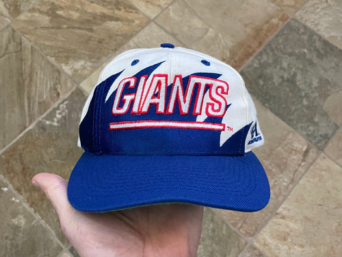 Vintage New York Giants Logo Athletic Sharktooth Snapback Football Hat