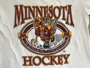 Vintage Minnesota Golden Gophers Hockey T-Shirt | Red | S | University of Minnesota Apparel by Homefield