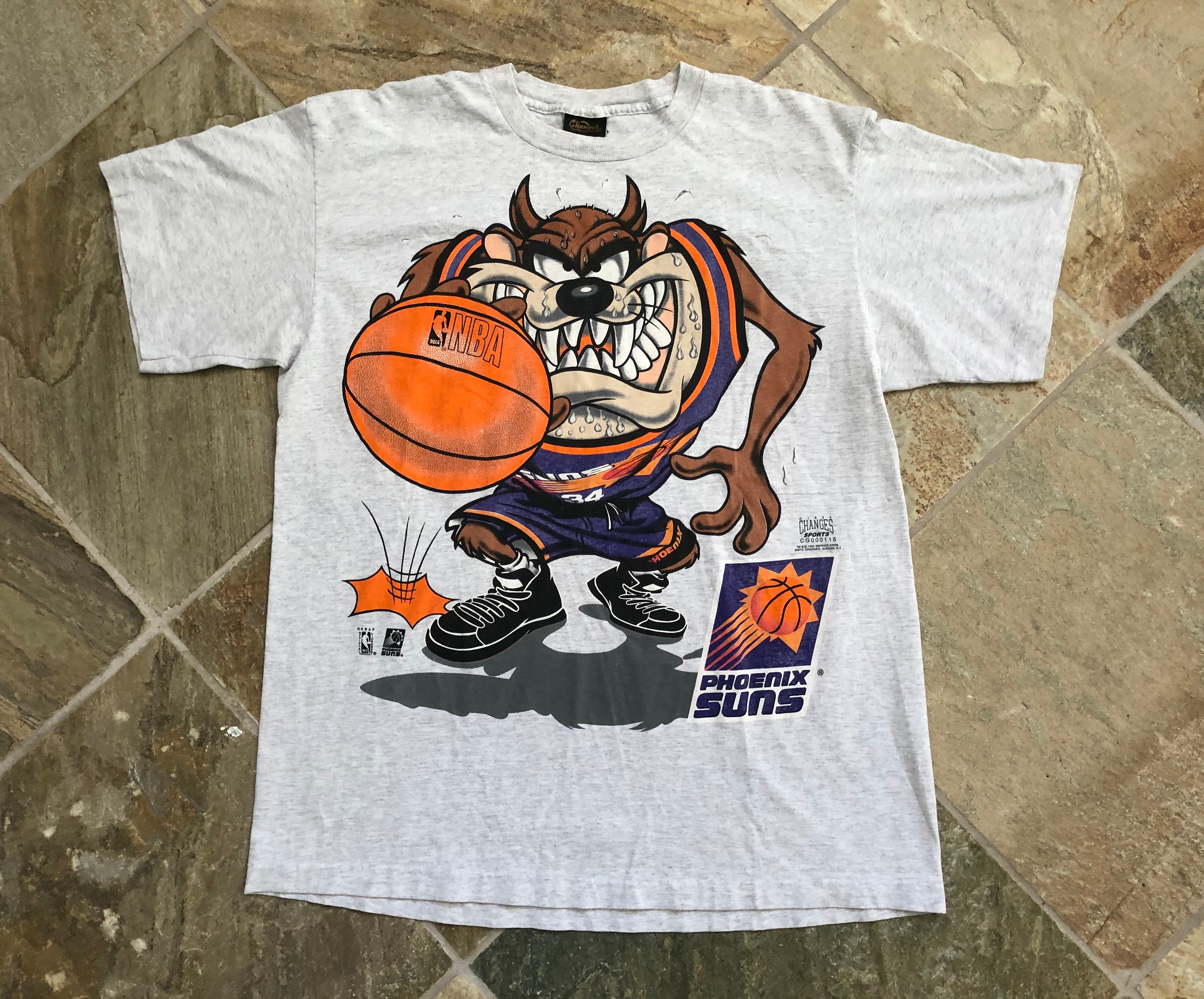 Vintage Phoenix Suns Tasmanian Devil Basketball Tshirt, Size XL
