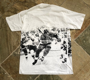 Vintage Pittsburgh Penguins Mario Lemieux Hockey Tshirt, Size XL