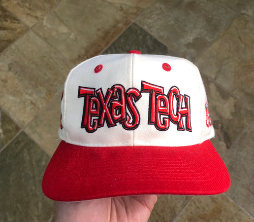Vintage Texas Tech Red Raiders Top of the World Snapback College Hat