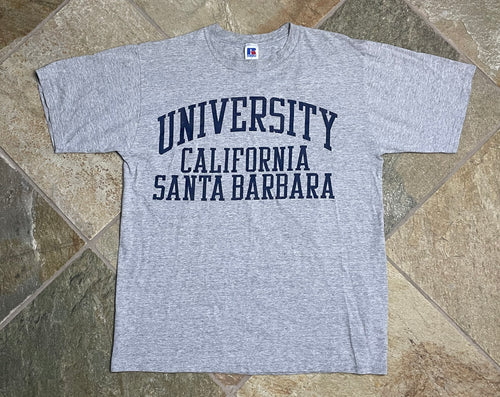 Vintage UCSB Gauchos Russell College Tshirt, Size Large