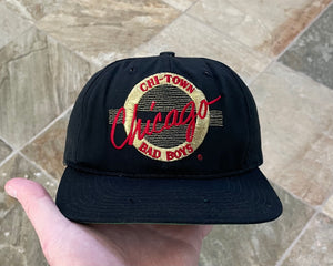 Vintage Chi Town Bad Boys Circle Logo Snapback Basketball Hat
