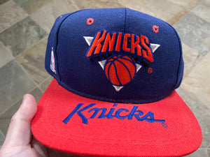 Vintage New York Knicks Sports Specialties Script Snapback Basketball Hat