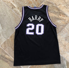 Load image into Gallery viewer, Vintage Sacramento Kings Jon Barry Youth Champion Basketball Jersey, Size XL 18-20