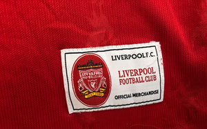 Vintage Liverpool FC Flyhawk Soccer Jersey, Size Large
