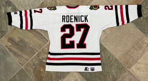 Vintage Chicago Blackhawks Jeremy Roenick Starter Hockey Jersey, Size Medium