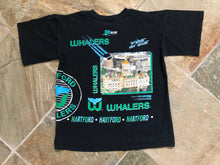 Load image into Gallery viewer, Vintage Hartford Whalers Salem Sportswear All Over Print Hockey Tshirt, Size Large