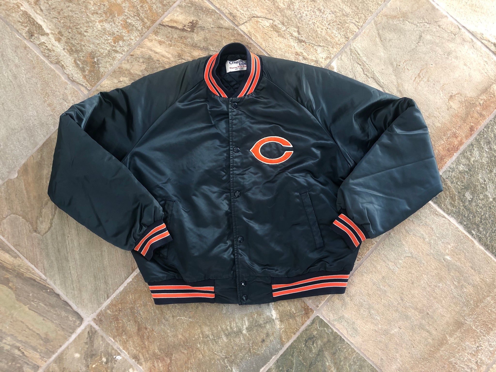 Chicago Bears Bomber Jacket - Large – The Vintage Store