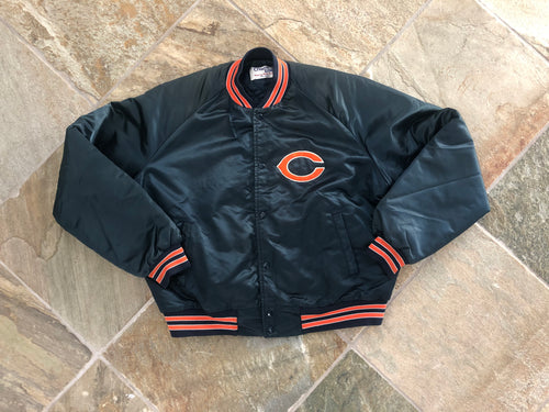 Vintage Chicago Bears Chalk Line Satin Football Jacket, Size XL