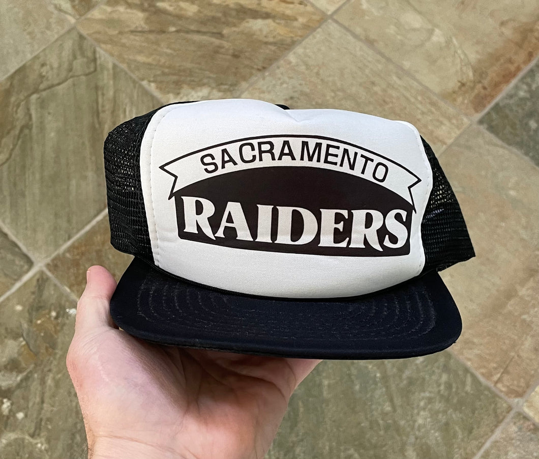 Vintage Sacramento Raiders Snapback Football Hat