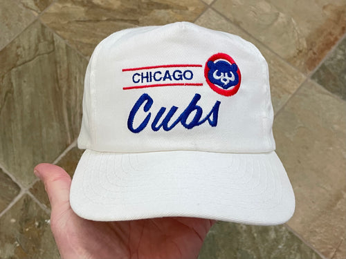 Vintage Chicago Cubs Annco Snapback Baseball Hat
