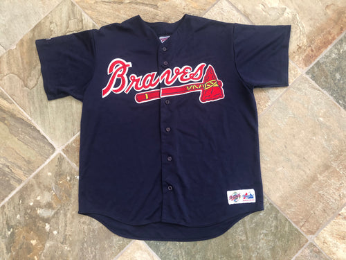 Vintage Atlanta Braves Majestic Diamond Collection Baseball Jersey, Size XL