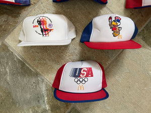 Vintage 1984 Los Angeles Olympics McDonald’s Snapback Hat Lot ***