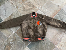 Load image into Gallery viewer, Vintage Cleveland Browns Chalkline Satin Football Jacket, Size Large