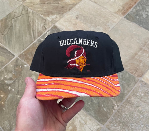 Vintage Tampa Bay Buccaneers Zubaz AJD Snapback Football Hat
