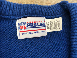Vintage Buffalo Bills Cliff Engle Football Sweater Sweatshirt, Size XL