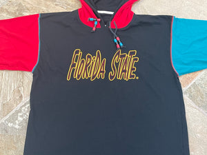 Vintage Florida State Seminoles Starter Hooded College Tshirt, Size Large