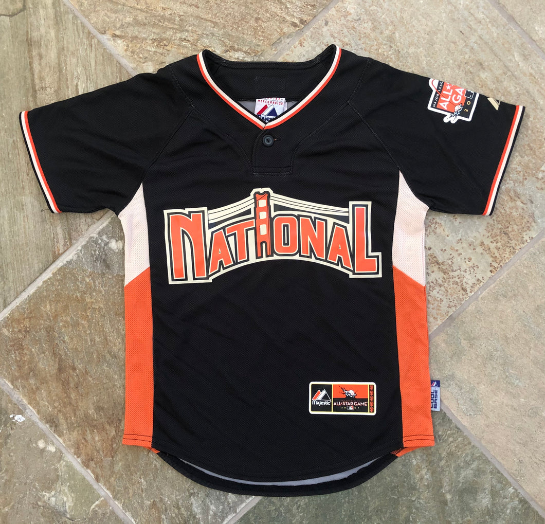 San Francisco 2007 All Star Game National Majestic Baseball Jersey, Size Youth Small 6-8